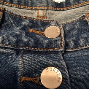 Route 66 Jean Mini Skirt